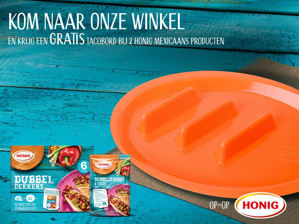 HeinzFieldSales's tweet photo. Nu in diverse winkels: gratis  taco bord bij #Honig Mexicaans! En voor de kleintjes: op de foto als cactus! https://t.co/hCqfaW7qNf