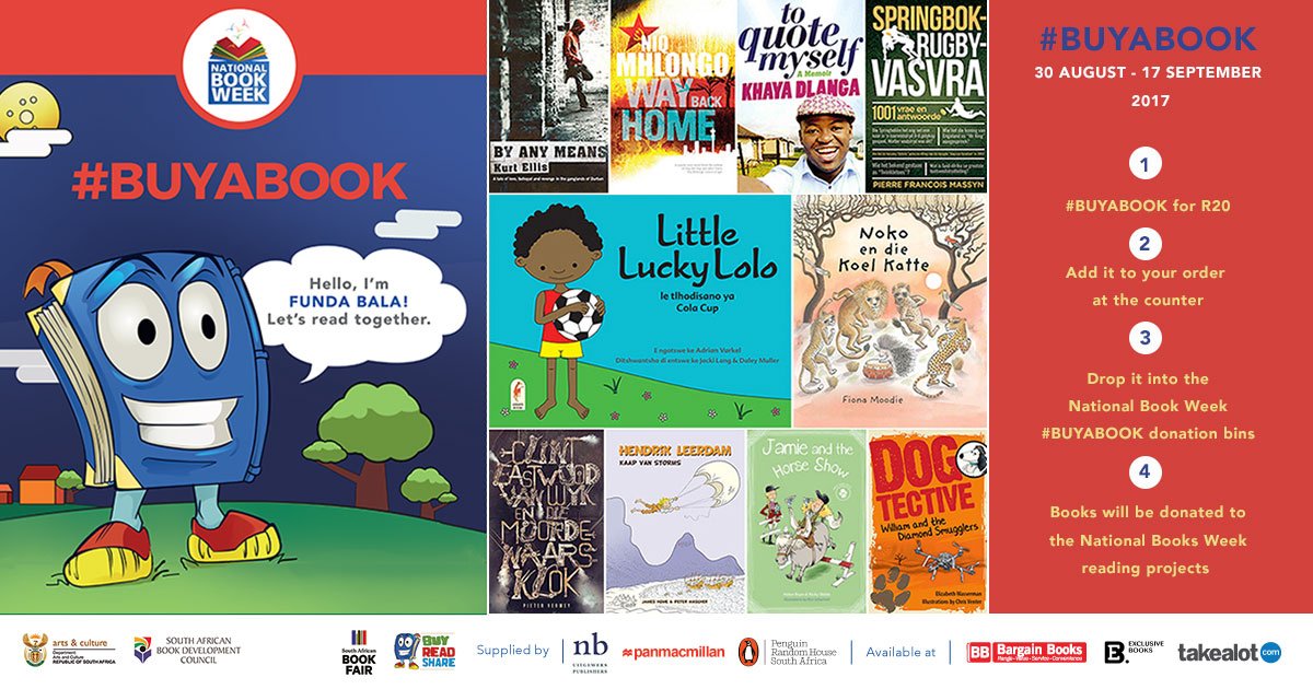 countrydigital's tweet photo. Happy National Book Week!  heading to @BargainBooksSA  Hermanus this afternoon to #BUYABOOK and #SHAREABOOK https://t.co/J4v0UHLn8S