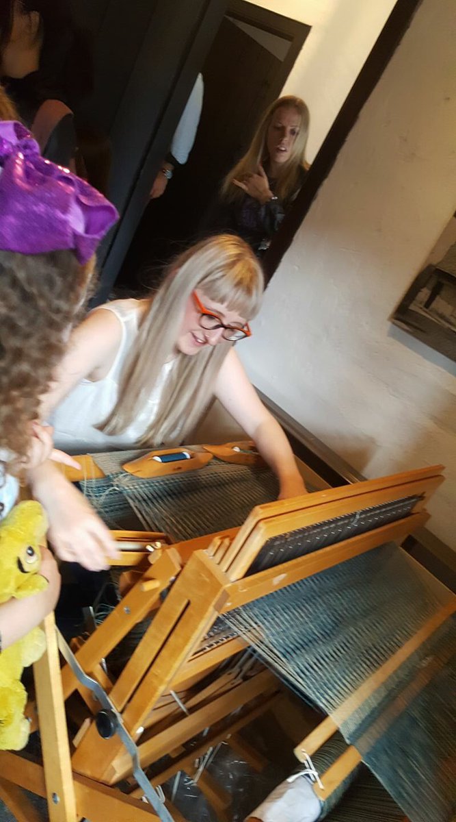 Really enjoyed #doorsopenday at the #smashotcottages in #Paisley on Saturday! #paisley2021 #weaving #textiles #heritage #loom #community
