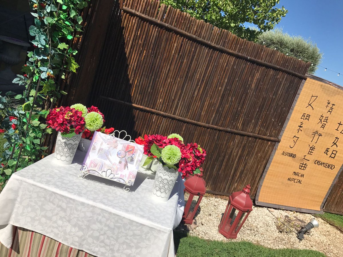 PradodelArca's tweet photo. Nuestro jardín zen es un lugar mágico y especial donde celebrar una gran boda. Llámanos y te informaremos de todo lo que necesites.925807600 https://t.co/9xx6aadSoJ