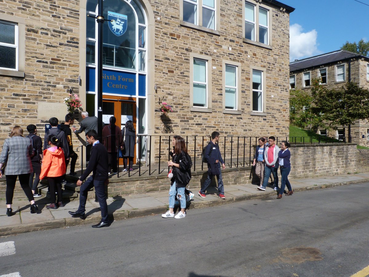 FulneckSchool's tweet photo. We warmly welcomed some of our new international pupils to #FulneckSchool on Saturday #WelcometoPudsey https://t.co/GrG5GA0JJC