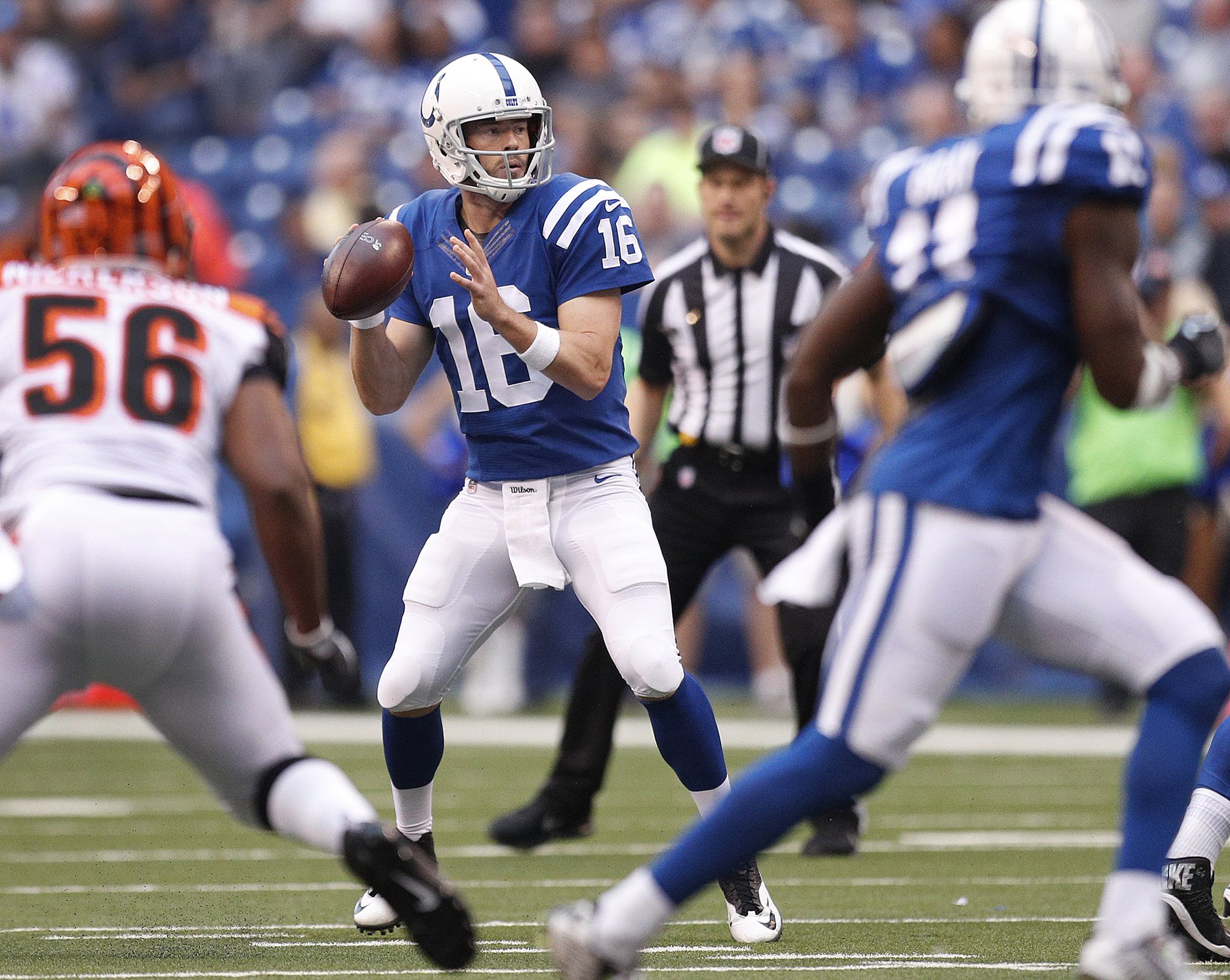 Happy 30th birthday, Scott Tolzien! You were just named the Week 1 starter! photo 