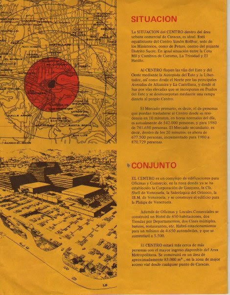 ArquitecturaVzl's tweet photo. Este fue el primer folleto de ventas del CCCT en Ccs obra de Diego Carbonell y Chris Ramos de este diseño solo se hizo la piramide invertida https://t.co/JbBeoFvBz3