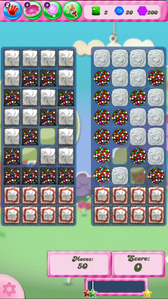 Yonush1's tweet photo. Very clever @CandyCrushSaga #level2000 https://t.co/JCmPT8mVvq