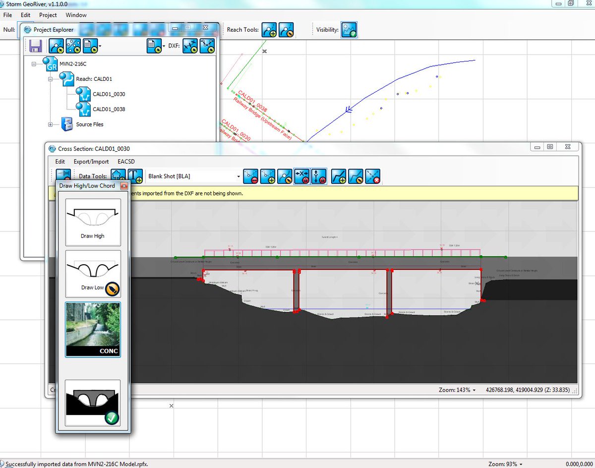Use <a href="/GeoRiver/">jorge oscar perez</a> to trace over surveyed structures and export the structure geometry straight into @FloodModeller #Tuflow @bmtwbm #Hec-Ras 👏