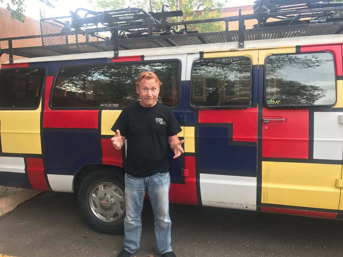 TheDoochMan's tweet photo. I found our van. It's in Santa Fe. Are we going back on the road? https://t.co/XMjVnZR0ZZ