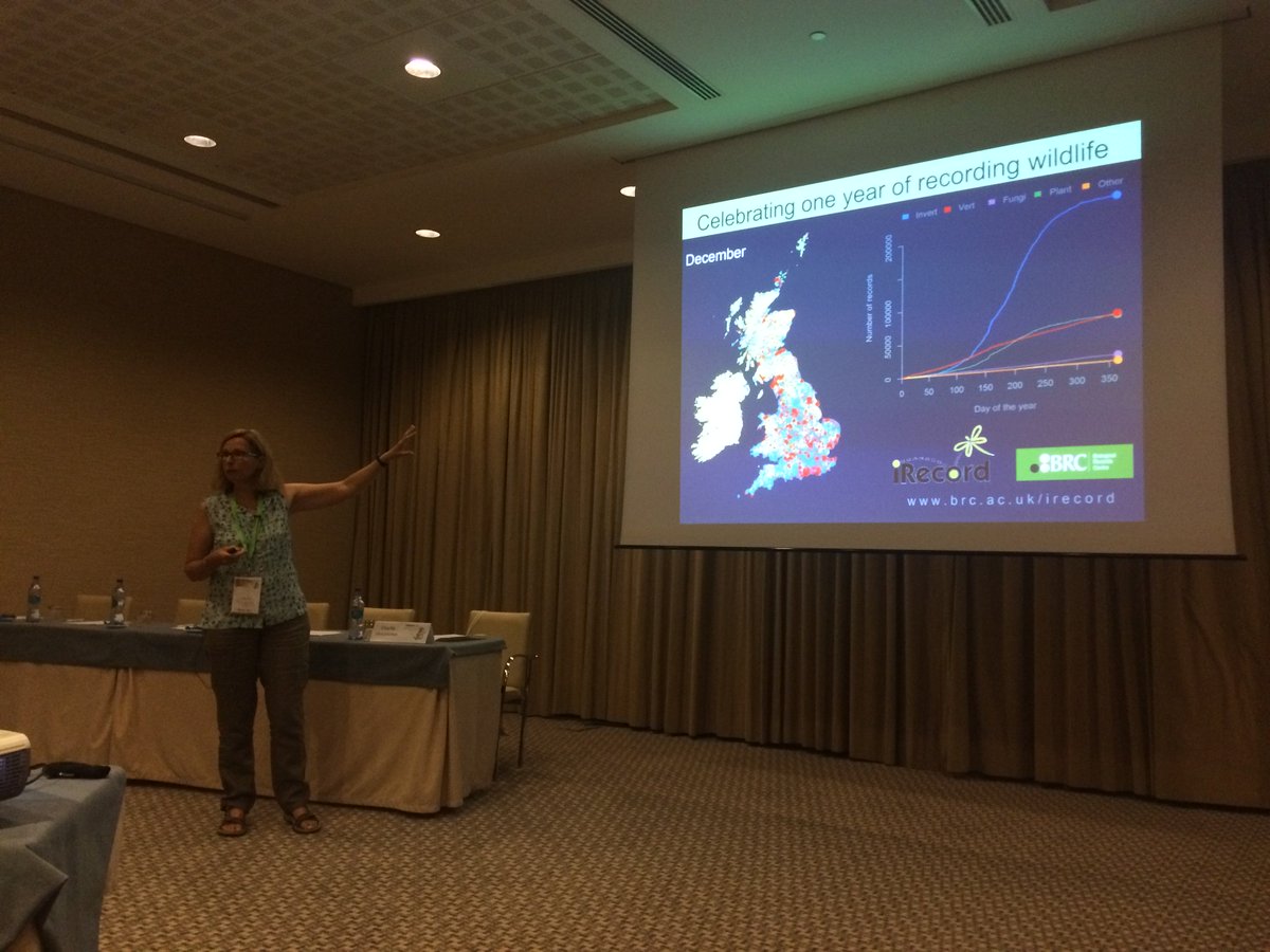 EMAPI14's tweet photo. Another brilliant PlenaryLecture: thank you Helen Roy to share on @UKLadybirds and citizens science, keeping the audience awake after lunch! https://t.co/FVTcqIOWnR