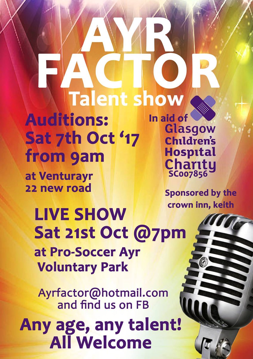 ClaireM2016's tweet photo. @govindajeggy Hi im putting on fundraiser for glasgow childrens hospital charity on the 21st of october and was hoping you guys can help me! https://t.co/xZCCMvZ4wK