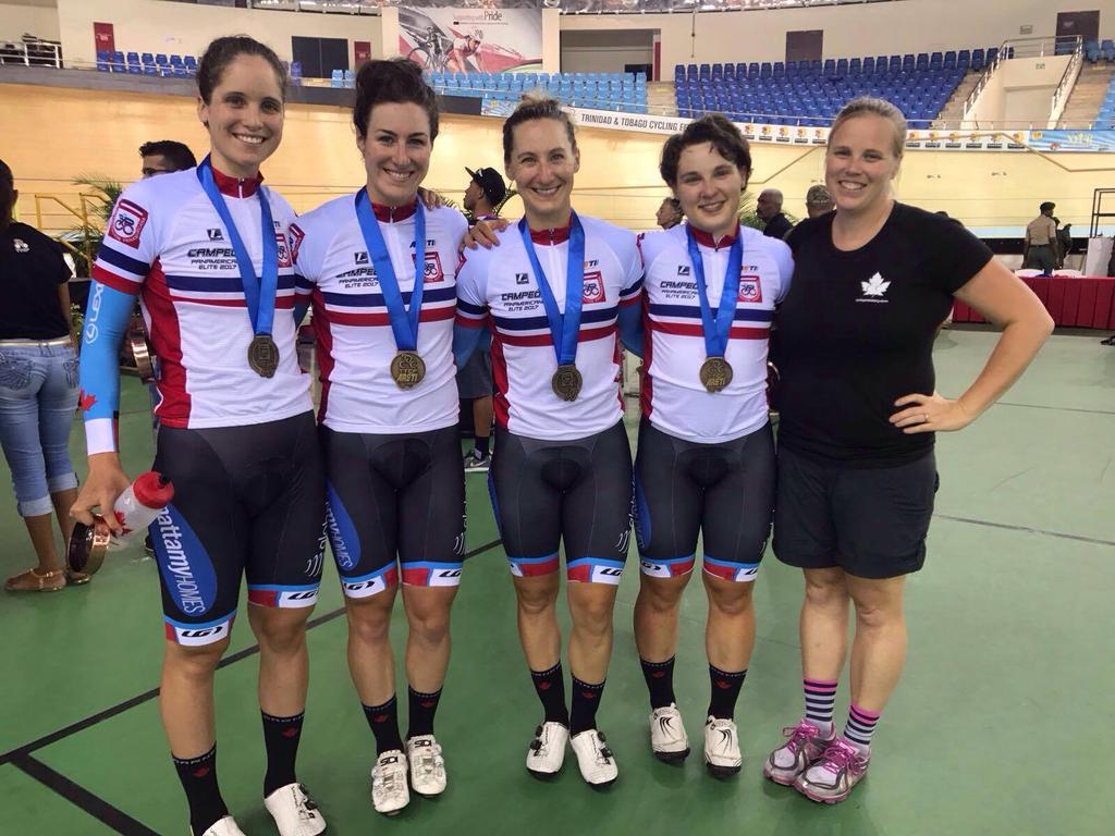 Heading home after 2 medals at a successful Pan Am Champs! Big thanks to <a href="/CyclingCanada/">Cycling Canada</a> , <a href="/jensterew/">Jenny Trew</a> , and the whole team! #HopOnCanada