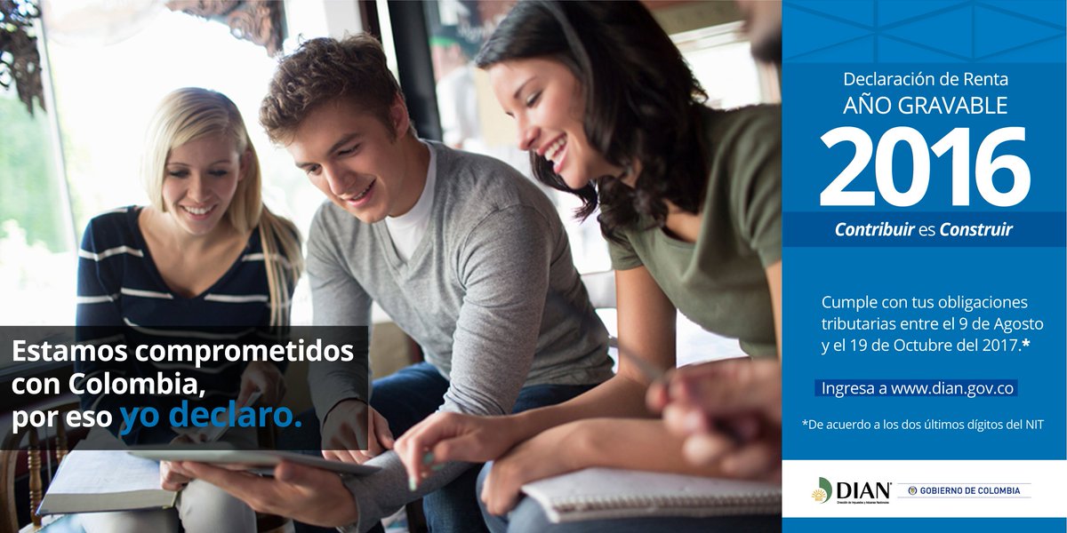 MinDeporteCol's tweet image. Si soy EMPLEADO o TRABAJADOR POR CUENTA PROPIA y no soy responsable del IVA en Régimen Común. #YODeclaro goo.gl/BR2gqn