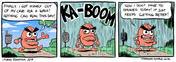 Grumpy walk 