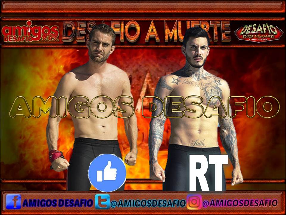 AmigosDesafio's tweet photo. Esta noche, este podría ser el Desafío a Muerte, Si apoyas a Daniel dale Me Gusta, si apoyas a Mateo dale RT, #DesafioSuperHumanosCapCana https://t.co/Sx8UjUsdRR