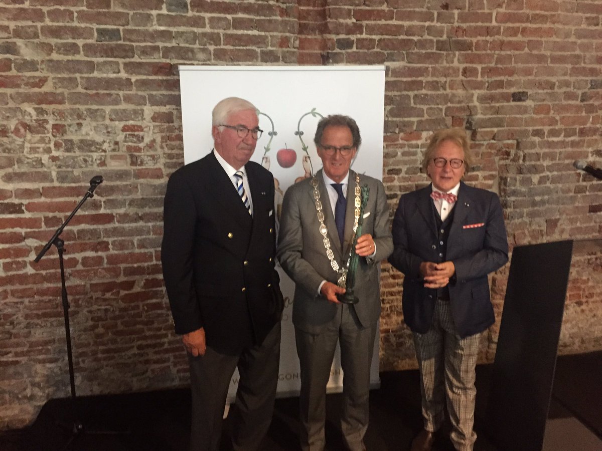 Ton Rombouts officieel gehuldigd tot Bourgondiër vh jaar 2017