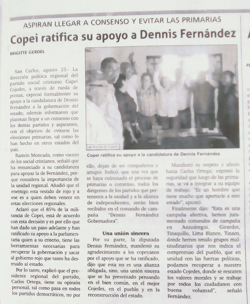 COPEICOJEDES's tweet photo. @Class987FM @Copei_Cojedes @albertogalindez @villegasyohana @josegcorrea13 @Jose_Zavarce @lilibethsandov @FERNANDO_FEO @UltimahoraLARA @NONO_LP @Radiominuto790 @agendautomotriz @robertoandery @alexandermirele @juancavillegas @CarlosBorjas FALSO COPEI COJEDES APOYA ES A DENNY FERNANDEZ https://t.co/jbk1g20ddF