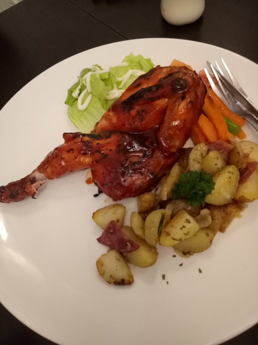 Selalu suka BBQ sauce #grillchickenwithbbqsauce