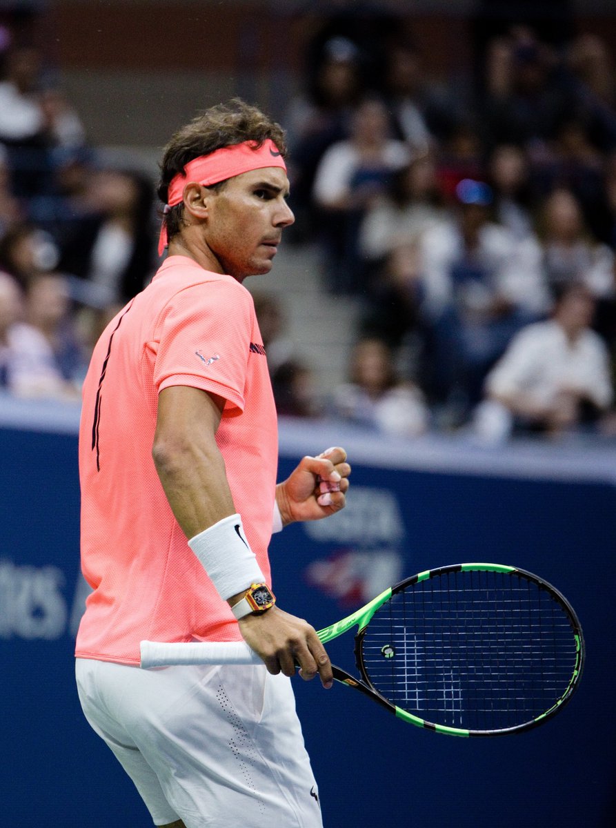 usopen's tweet photo. #MyUSOpen  We Want To Hear From You: Will @rafaelnadal and @rogerfederer meet in  the semifinals? Show your support: Team Rafa or Team Fed? https://t.co/ceoeWejmaA
