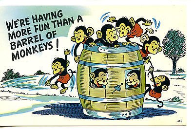 InfluentialEng's tweet photo. Join Influenctial English and you'll be having 'more fun than a barrel of monkeys' 😁📝
#learnEnglish #FREEfirstlesson https://t.co/YBohF8wIn3