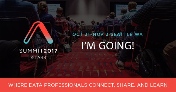 marcelodba's tweet photo. I'm a speaker at PASS SUMMIT 2017 #MVPBR #MVPBUZZ #SQLROCK #PASS2017 https://t.co/MlqmrBkIVX https://t.co/WkcAbEuxjq