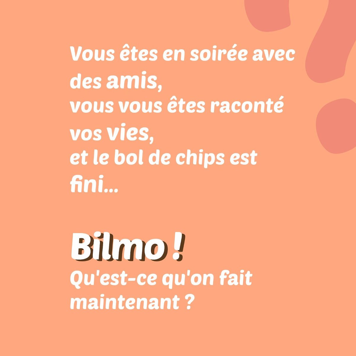 BilmoApp's tweet photo. Vous avez déjà vécu ça? 😜Application bientôt disponible ...⏳https://t.co/NJcZ5ZoK7K #teambilmo #application #famille #enfants #jeux #friends https://t.co/5N1uuN9HFS