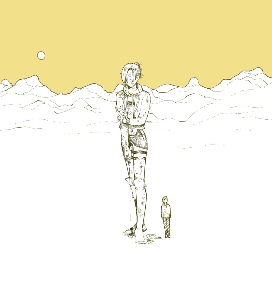 「これらの絵がすごく気に入ってるんだけど、たぶん同郷の解釈みたいなものを描けたから」|ケのイラスト