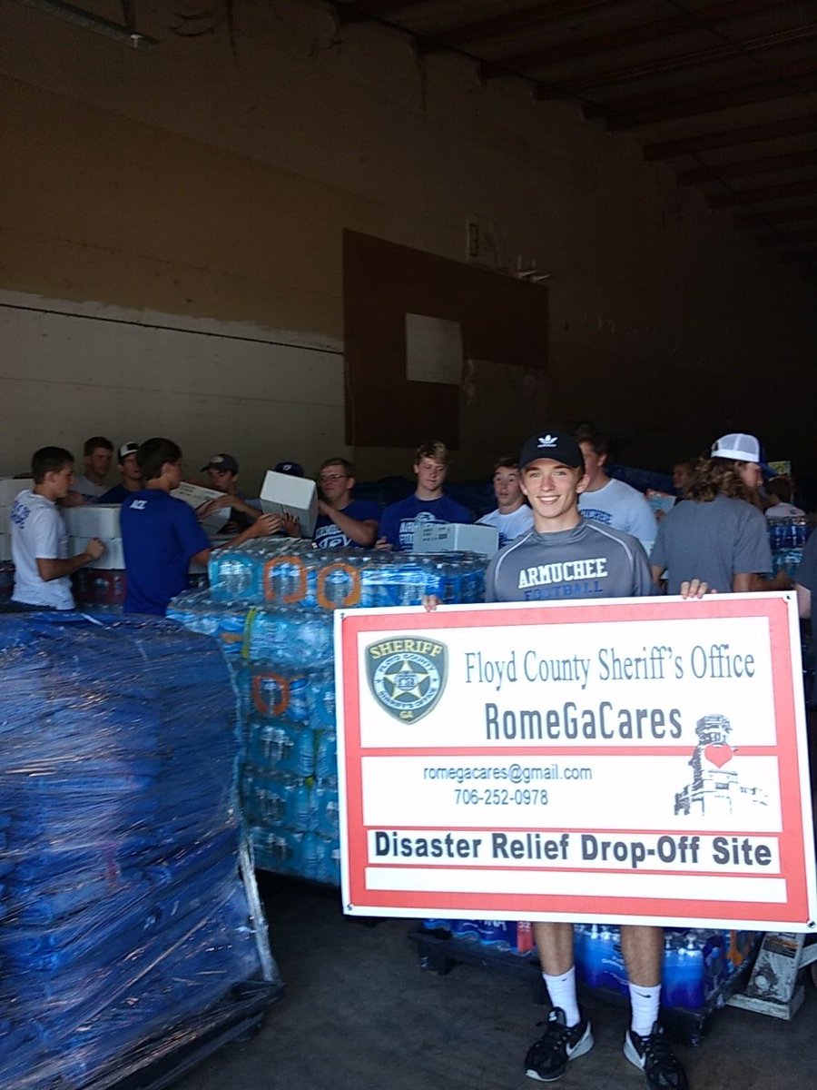 Rome Ga. and Armuchee football cares!......Service above self!