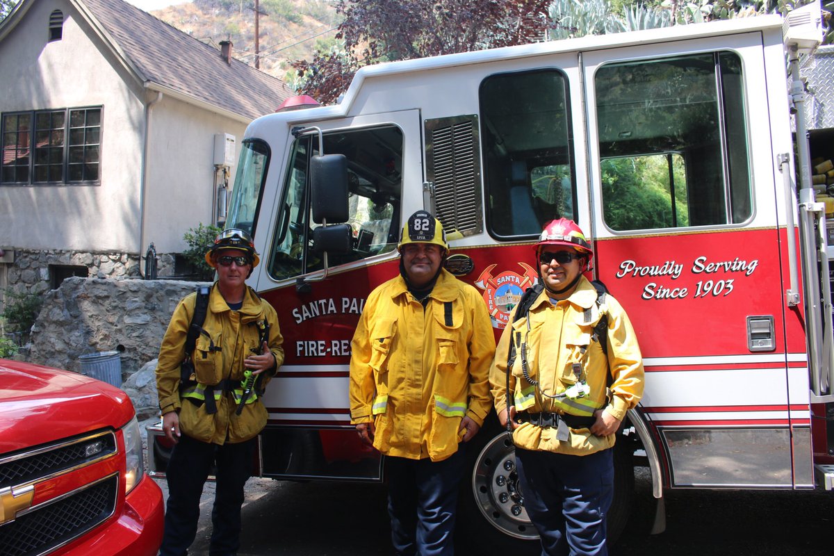 BurbankCA's tweet photo. Shout out to the fire depts across Southern California that helped us battle the #LaTunaFire. Burbank thanks you! https://t.co/YVAjoiDPvk