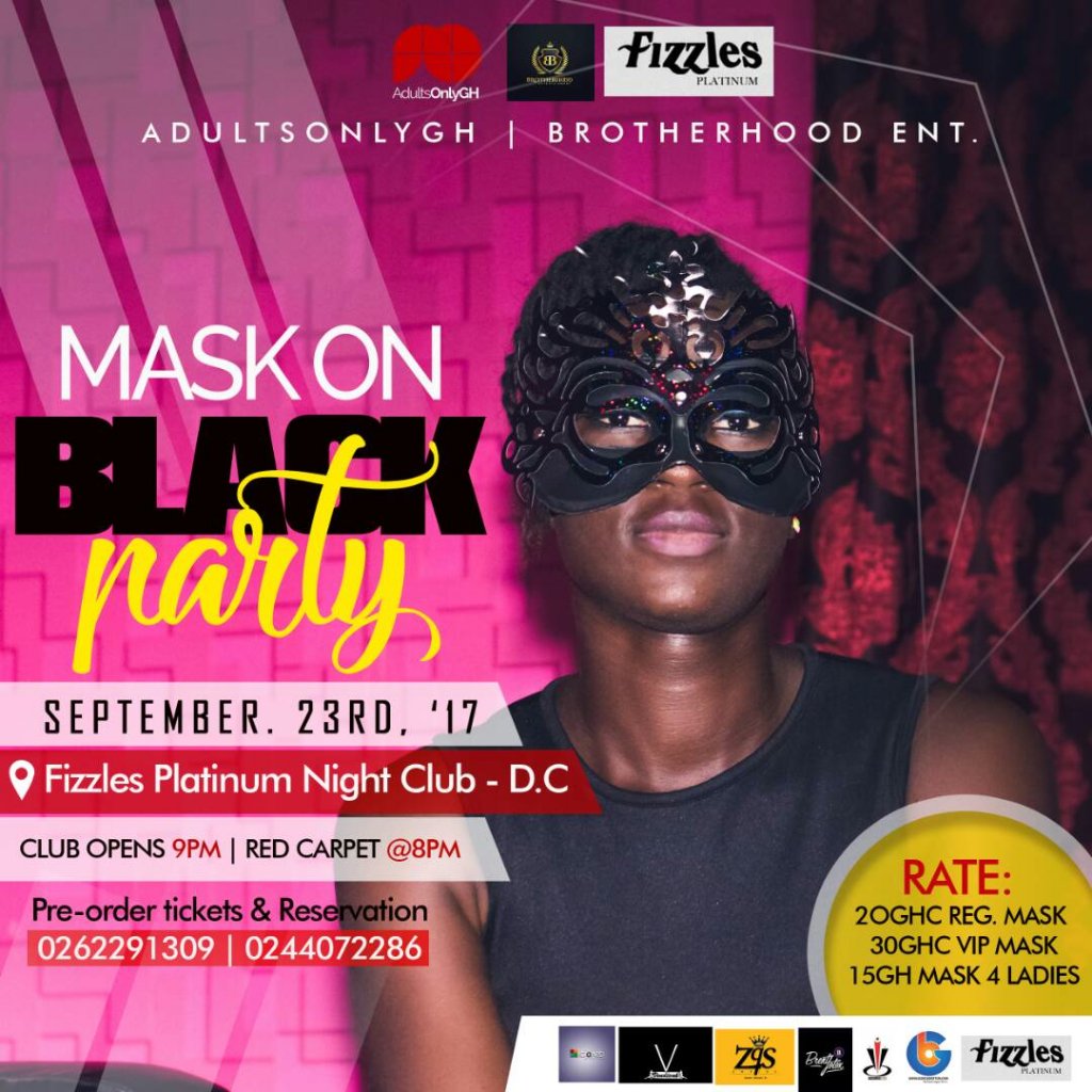 AdultsOnlyGh's tweet photo. Tag a friend! You can't miss this!! #MaskOnBlackParty🔥 https://t.co/GagKVm28Yq