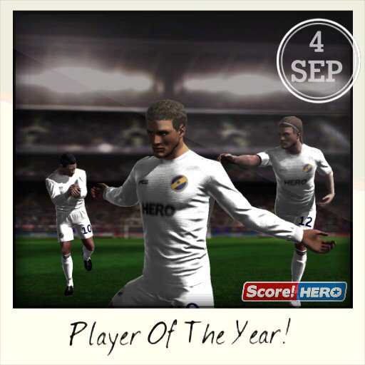 itriharder's tweet photo. Player Of The Year! #scorehero https://t.co/KFMLW0aEgr https://t.co/Gcb14ZJLOr