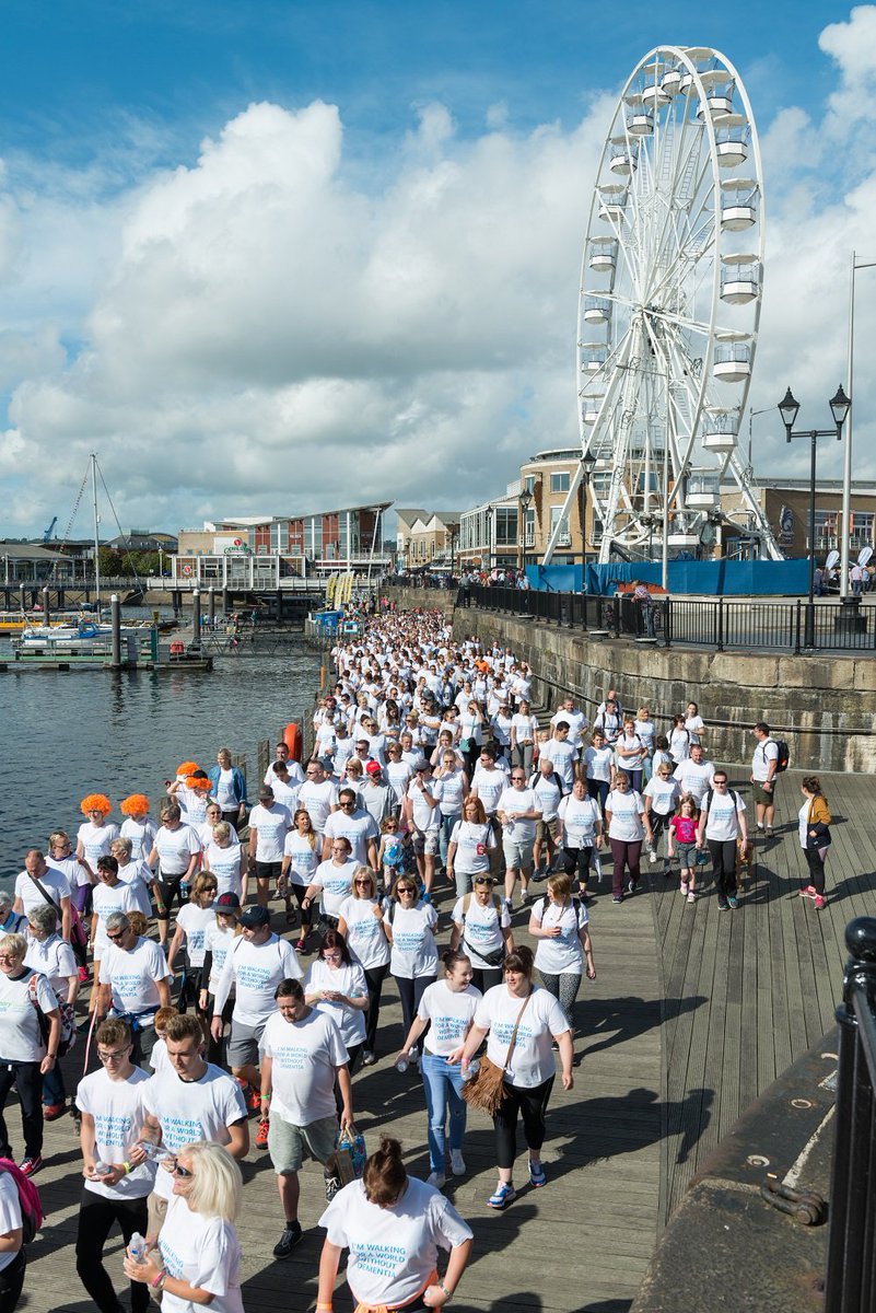 AlzSocCymru's tweet photo. #Cardiff Memory Walk starts this Sunday w/ our special guests @onlymenaloud! Will you unite w/ us against dementia? https://t.co/nlVoiuqvlX https://t.co/vkluDT42ZB