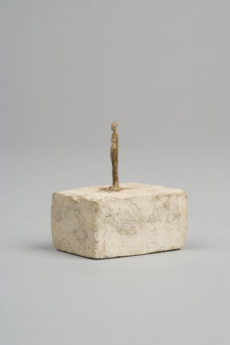 Tate's tweet image. Last week to see #Giacometti at Tate Modern – from this 4cm sculpture to elongated figures more than 8 feet tall: goo.gl/Xh4yjd