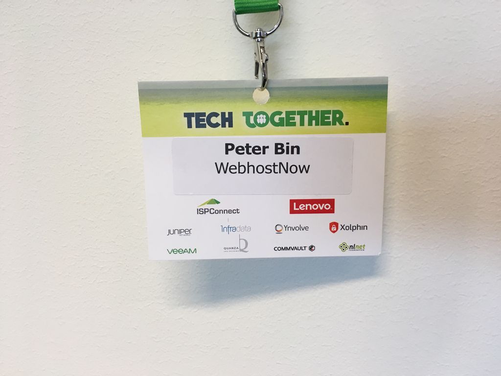 WebhostNow's tweet image. Vorige week waren wij aanwezig bij Tech Together van @ispconnect. Interessant en leuk evenement van de branchevereniging!