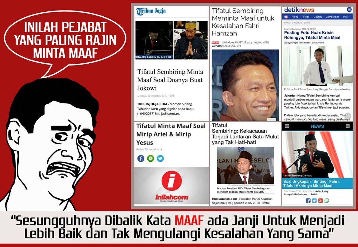 Mohamad Guntur Romli On Twitter Tifatul Dari PKS Rajin Minta