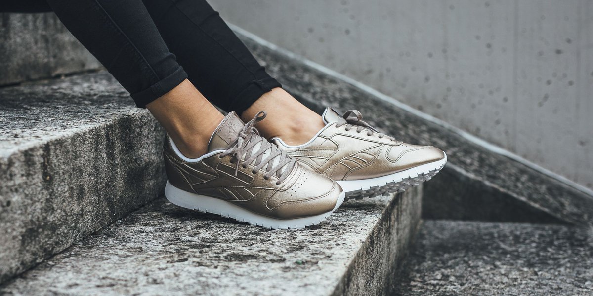 reebok classic leather melted metals