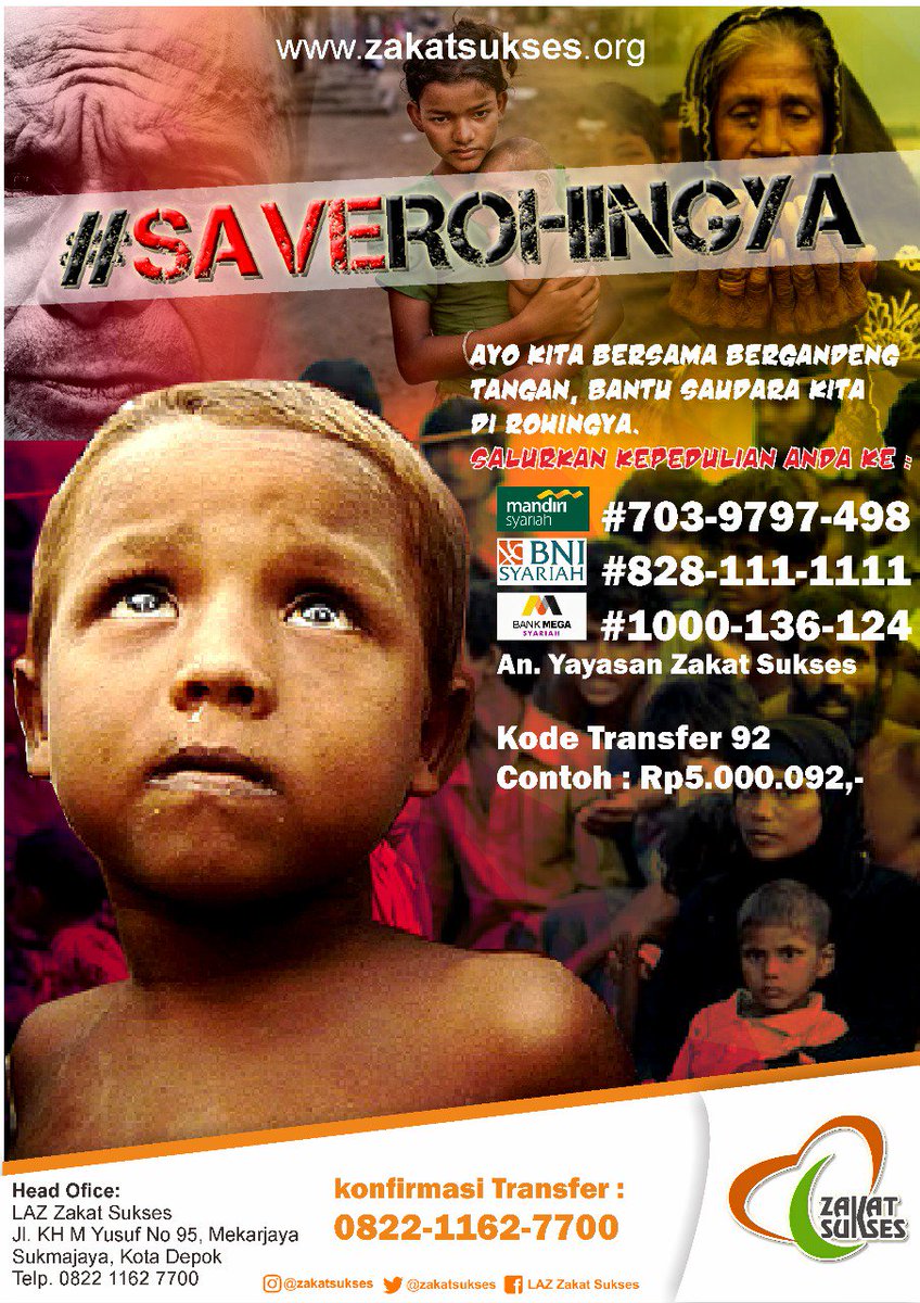 depoknews's tweet photo. https://t.co/LG9rRAsnwT
AYO KITA BERSAMA BERGANDENG TANGAN, BANTU SAUDARA KITA DI ROHINGYA #SAVEROHINGYA https://t.co/1Q8dnzYl4M