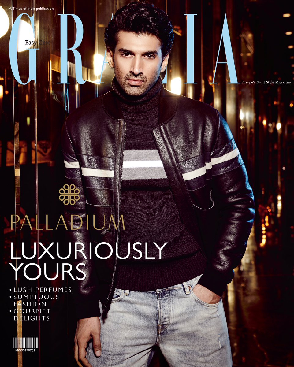 GraziaIndia's tweet photo. And here's our special cover with #AdityaRoyKapur. He is wearing @Zegna #ScotchAndSoda. Location courtesy - @PalladiumMum https://t.co/EPa5C5X8nv