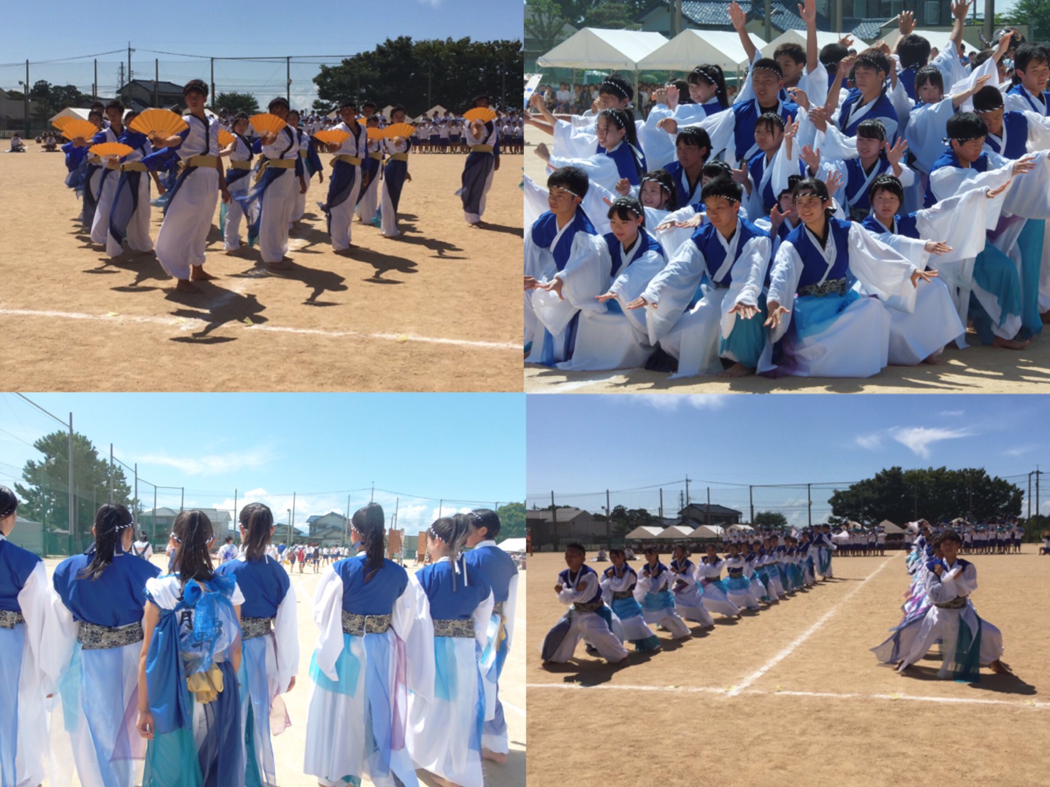 こゆき 旧 皆みたいにかっこいい言葉では表せないけど本当に青組で ３ ６組で良かったって思う いい人達に沢山出会えた 最高な応援 衣装 デコ感謝してます 青覇 糸へんに冬 T Co Yeum3unu7f Twitter