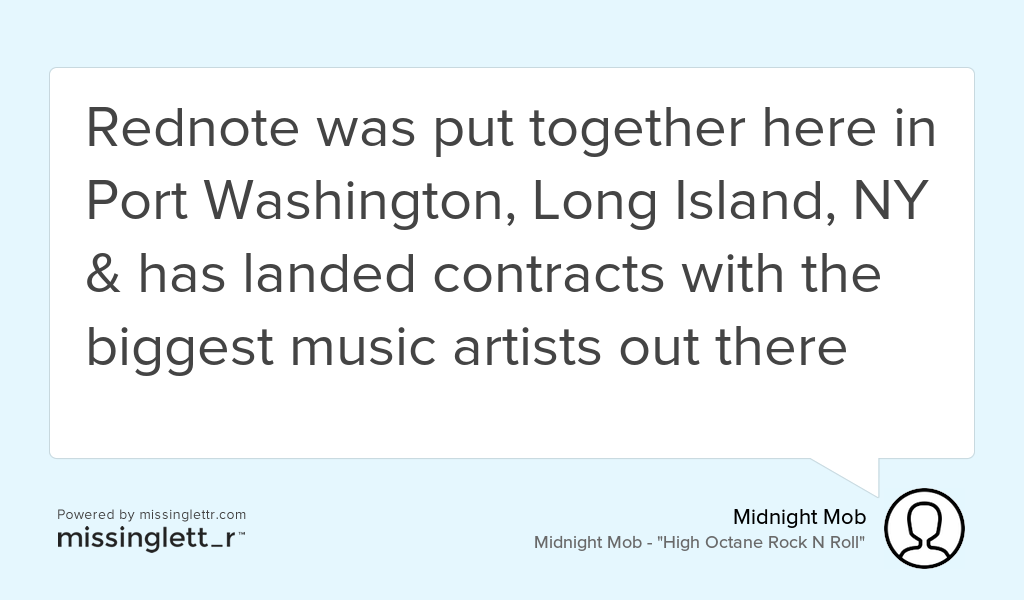 We’re Now on Rednote goo.gl/1WGDQv #Music #App #Musiclyrics