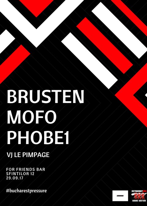 Brustenn's tweet photo. 5th edition of #bucharestpressure is now ON! Join the movement on the 29th.
@AnonimTM #astronautkru #dnb #drumandbass #bucharest https://t.co/ca3XppKpSP