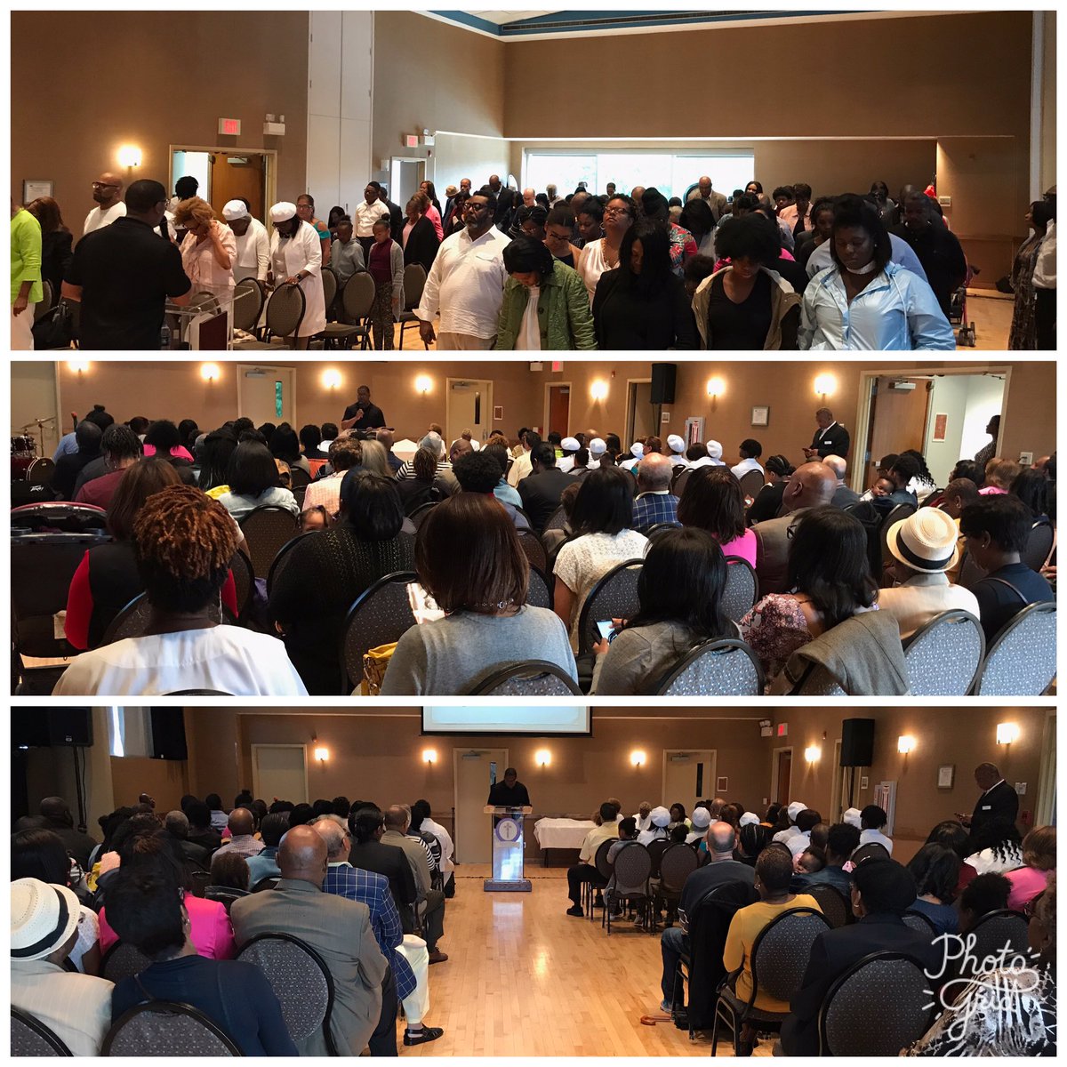 Pastor_RLS's tweet photo. @SaintJamesAMEC 7:30,9:30&amp;11am worship on Sun, 9-3-17. All we are missing is YOU! #ExperienceSaintJames https://t.co/KrPHY5cPGH