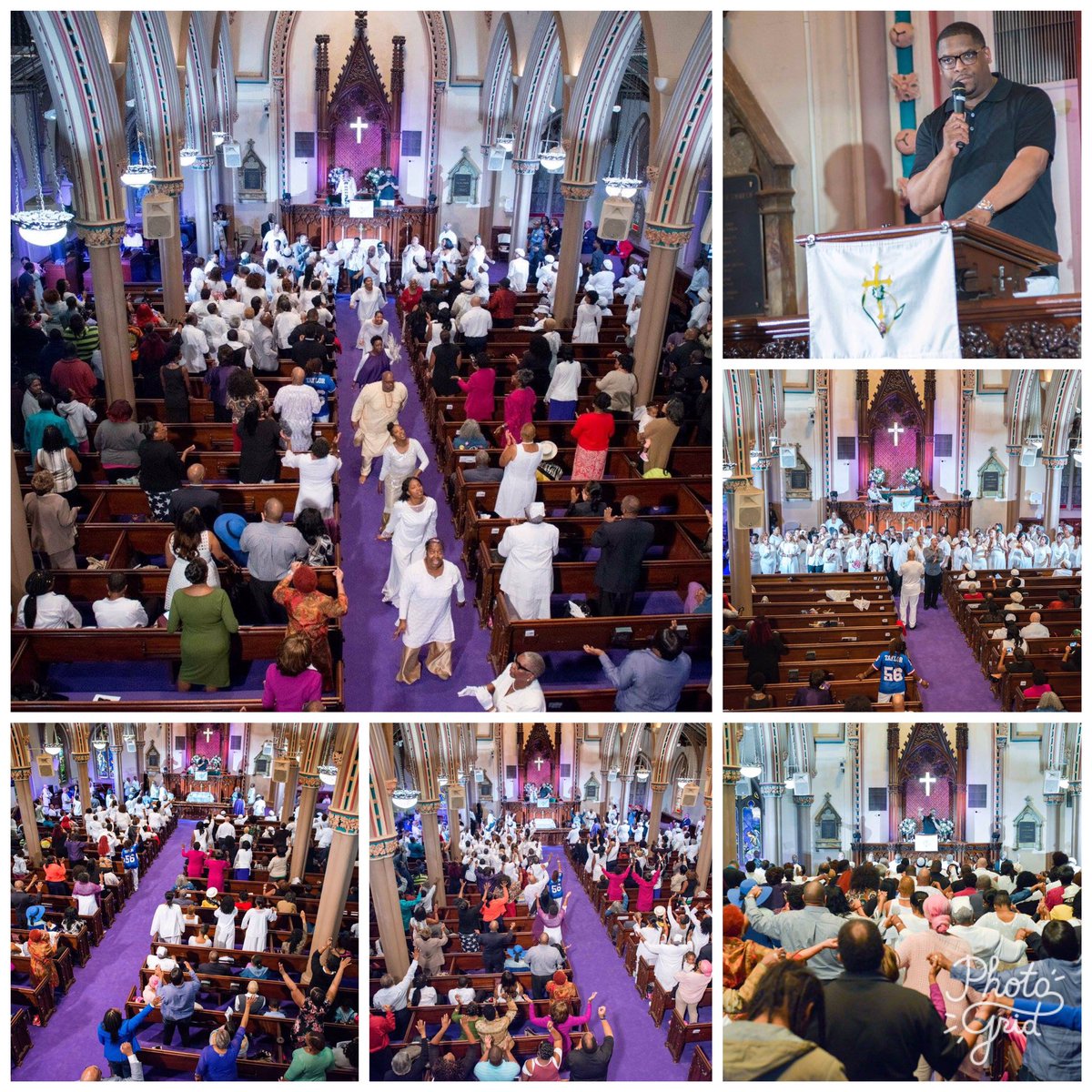 Pastor_RLS's tweet photo. @SaintJamesAMEC 7:30,9:30&amp;11am worship on Sun, 9-3-17. All we are missing is YOU! #ExperienceSaintJames https://t.co/KrPHY5cPGH
