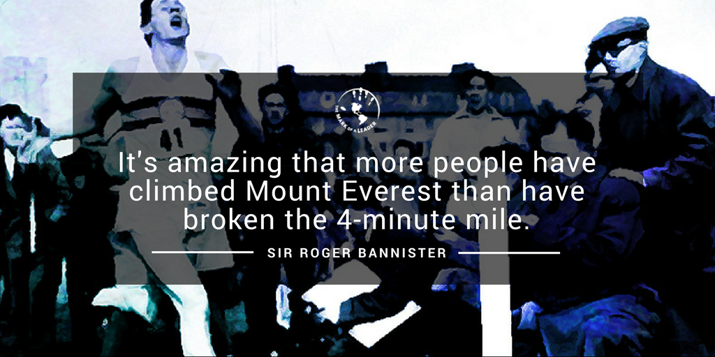 stories_rule's tweet photo. It's amazing that more people have climbed Mount Everest than have broken the 4-minute mile - Sir Roger Bannister #quoteoftheday https://t.co/XnDBlluXOb