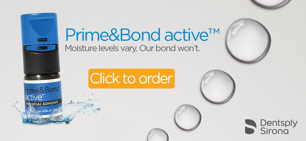 DENTSPLY_UK's tweet photo. #Prime&amp;Bond active is now available - visit https://t.co/cg1OXqOdGM for info and #RiskFreeTrial details. #ActiveGuard #MoistureControl https://t.co/cEdIo9SFKc
