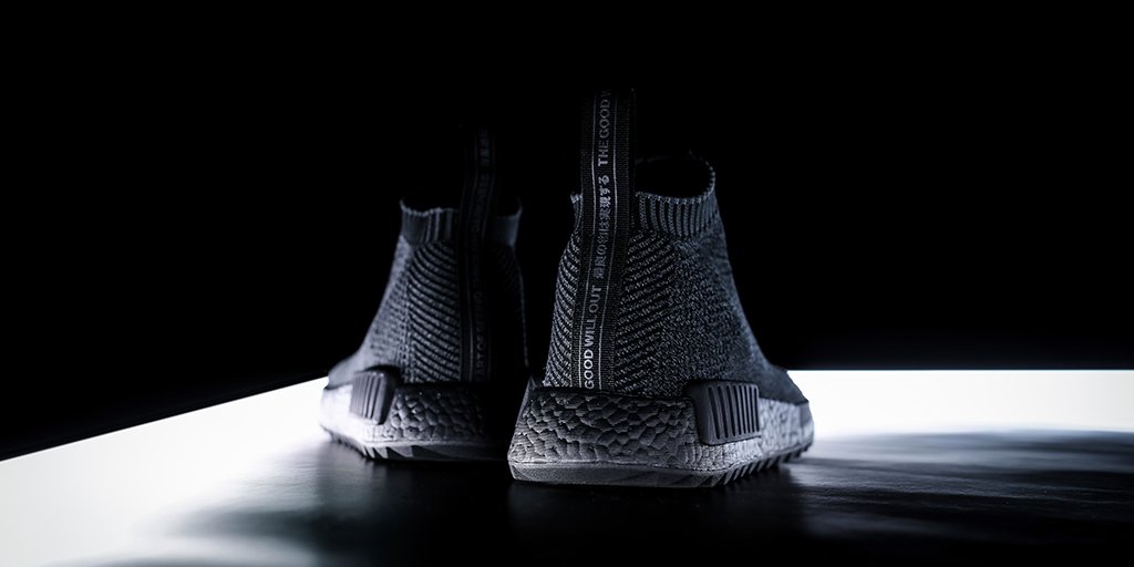 adidasoriginals's tweet image. Emerging from the darkness, the @TGWO_com #NMD CS1 Trail hits September 23rd.