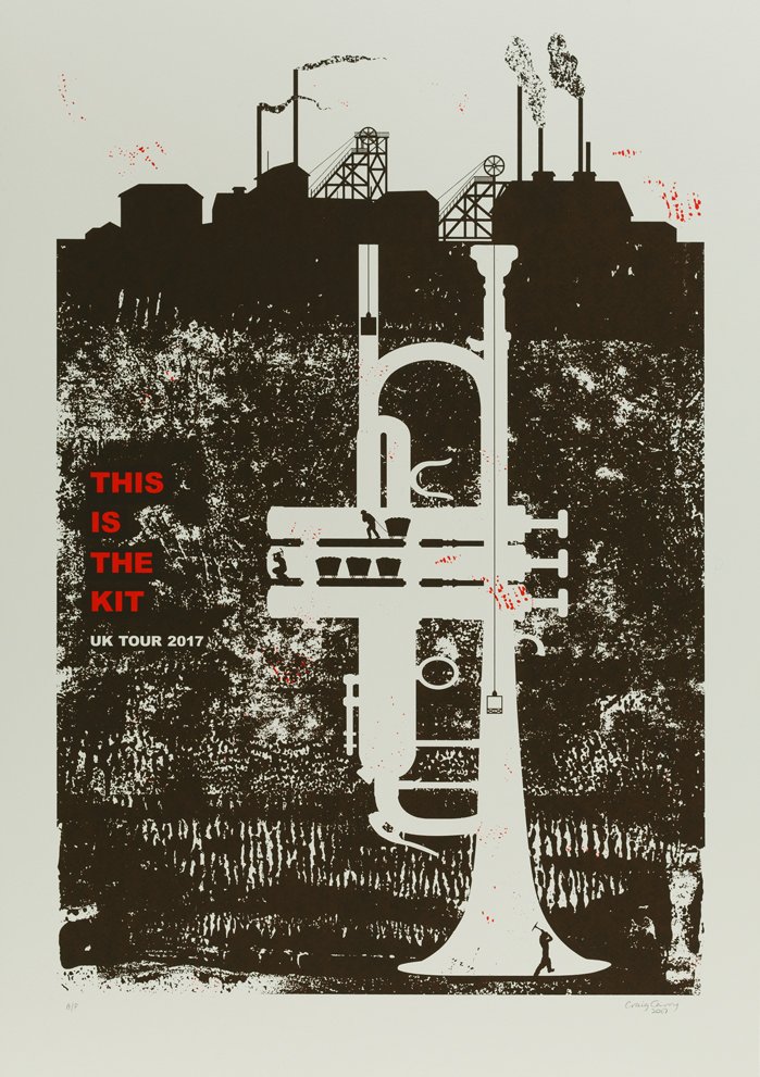 thisisthekit's tweet photo. A few new items will in the tour shop this autumn INCLUDING limited edish prints by @craig_carry ! https://t.co/Bz81FD9psc