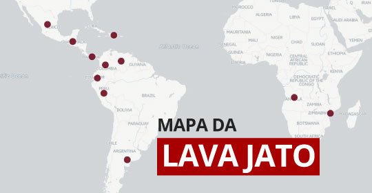 g1's tweet image. Mapa mundi da #LavaJato: a situação da Odebrecht em 11 países glo.bo/2gEOtbB #G1