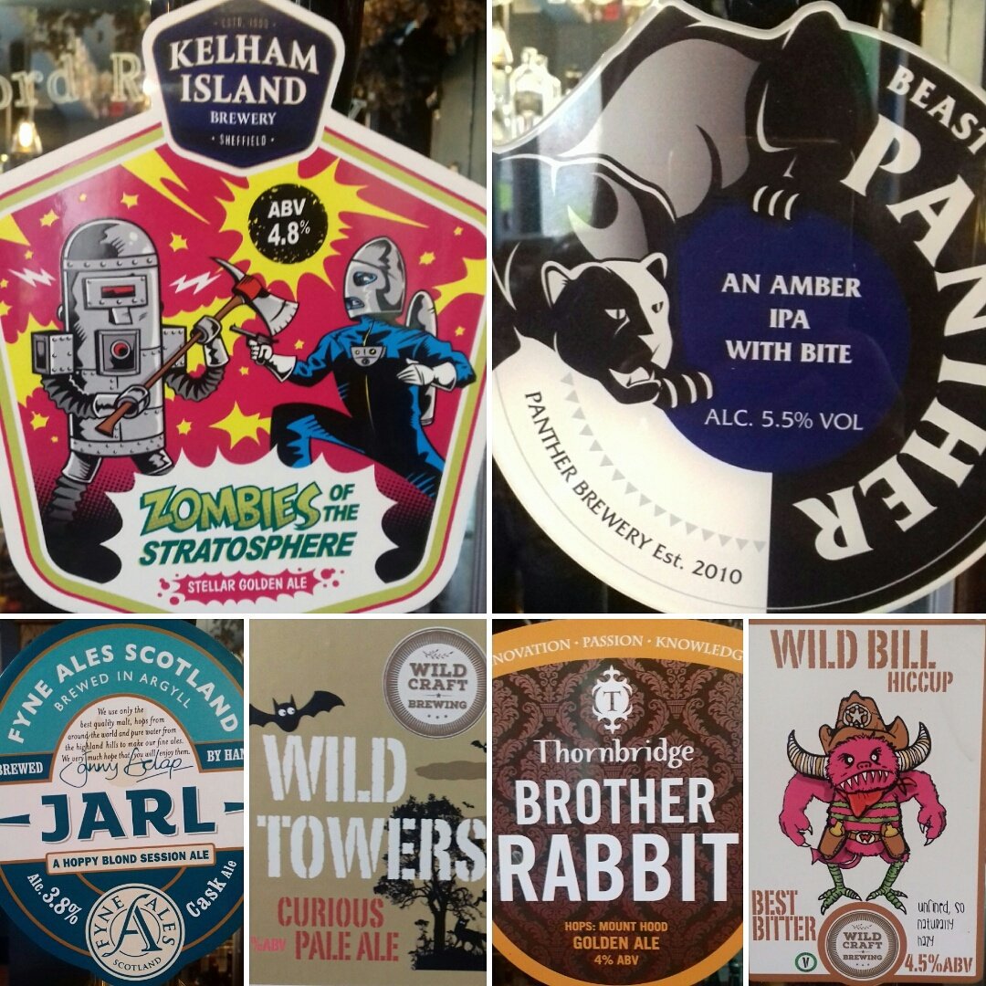 It's #CAMRAmonday -all these fine ales are on today. £2.50 a pint (for #CAMRA members) but only on a Monday, so pop in for a cheeky beer.