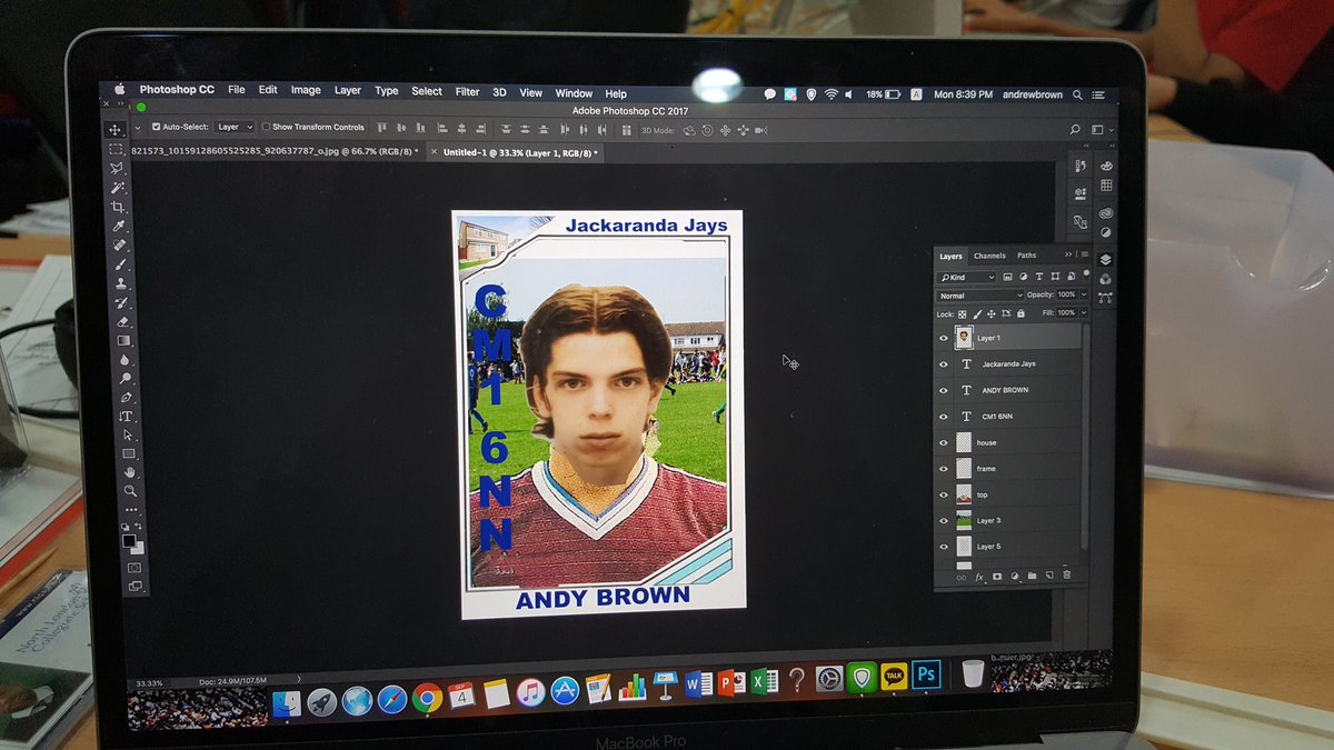 andybisanartist's tweet photo. Early starts on #throwback #Panini sticker of the 1997 #JacarandaJays team. #Reppin'TheCM16NN #JayTillIDie #Bish #NorthSpringfield https://t.co/Wj06MgdEXu