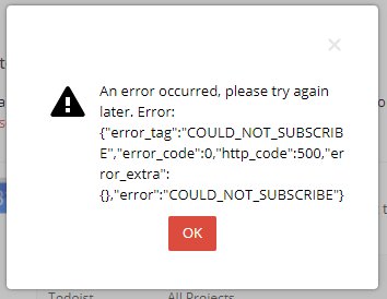 Todoist We Re Experiencing Issues With The Google Calendar Integration Our Developers Are Looking Into It Now Sorry For The Inconvenience