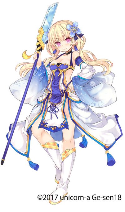 12月8日発売予定の「三極姫5」に登場する「公孫讃」を描きました
#三極姫5 