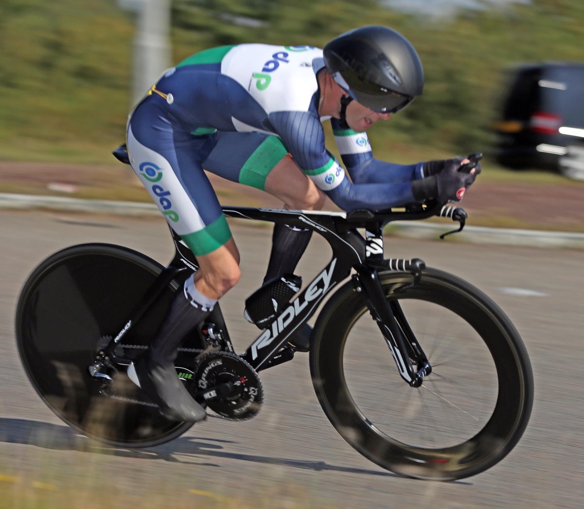 Titchwa's tweet photo. 25 mile TT PB Saturday! 48:55 mega pleased to go under the 50 minute barrier. Thanks for the support @scienceinsport  @cbearcycling https://t.co/3X4avhs5zC